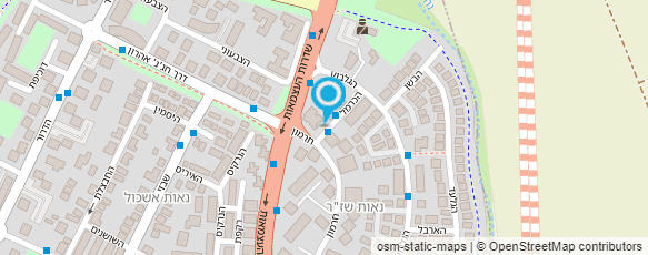 מפת הגעה אל מרכול שושנה