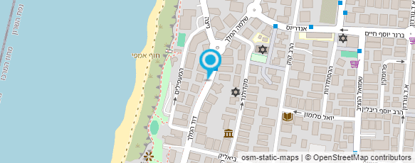 מפת הגעה אל ד"ר בן דיין דניאל