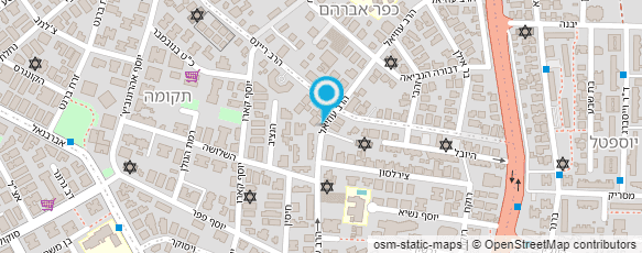 מפת הגעה אל מיי הייר MY HAIR הדמיית שיער