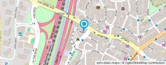 מפת הגעה אל עו"ד דוד יניב