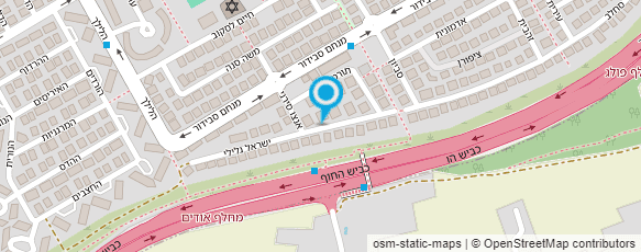 מפת הגעה אל ט.א.ס. סוכנויות (טקסטיל) בע"מ