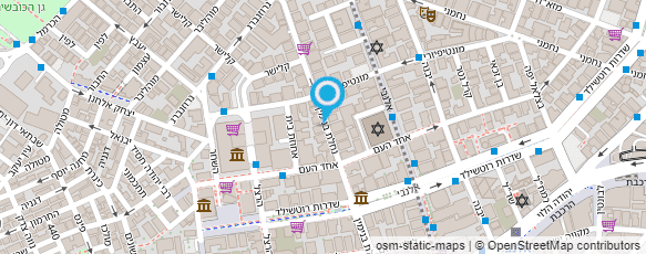 מפת הגעה אל פליים בר Flame Bar