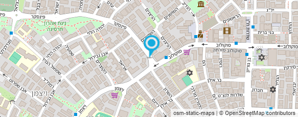 מפת הגעה אל פרידמן לייזר