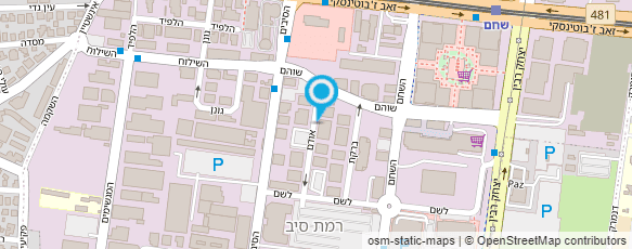 מפת הגעה אל עידית גולריז רואת חשבון