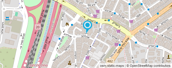 מפת הגעה אל אלעזר קלירס- רו"ח (יועץ מס)