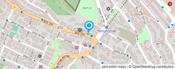 מפת הגעה אל יוסי ברק-יועץ ומשווק נדל"ן