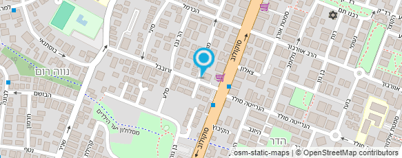 מפת הגעה אל גילי גאולה טוביס