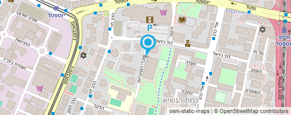 מפת הגעה אל ד"ר יבגני קושניר