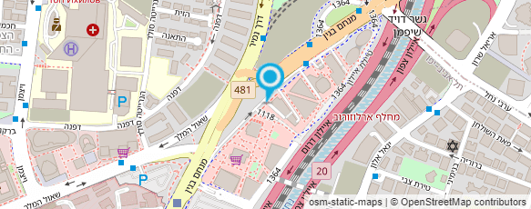 מפת הגעה אל עו"ד זוהר ארבל