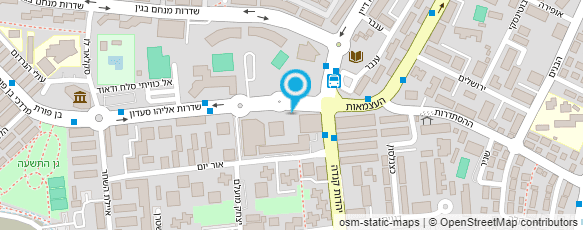 מפת הגעה אל שניצל ביסטרו בר