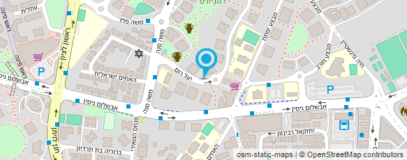 מפת הגעה אל עו"ד נגה פנחסי אבנטוב