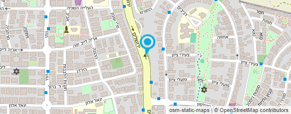 מפת הגעה אל עופר הצבעי מפת הגעה אל עופר הצבעי