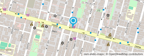 מפת הגעה אל עו"ד יאיר קלריך