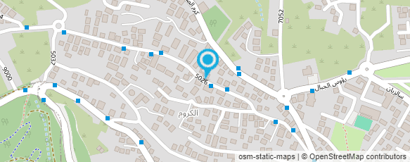 מפת הגעה אל מגרש משאיות מאהר אחמד עומר