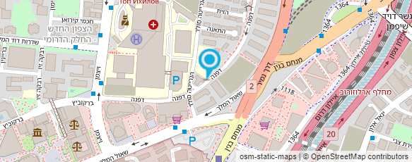 מפת הגעה אל עו"ד יהודה הרפז