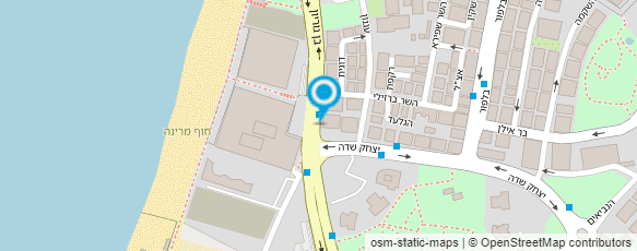 מפת הגעה אל קו הים - sea line