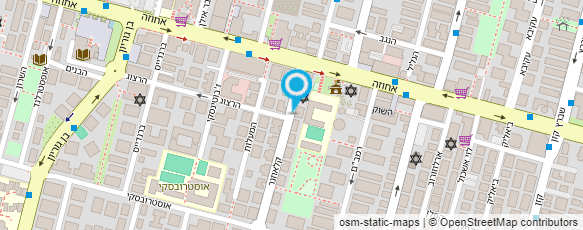 מפת הגעה אל עו"ד נאדין בלומפילד בר