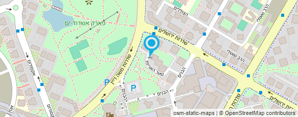 מפת הגעה אל עו"ד רוני זביטובסקי