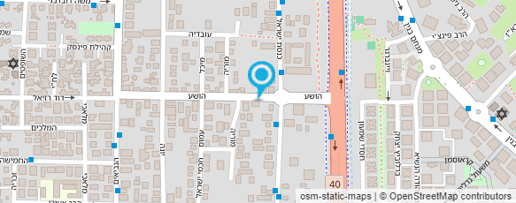 מפת הגעה אל מכון קדושת הסת''ם