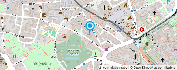 מפת הגעה אל חומוס בן סירא ירושלים