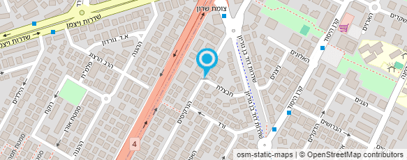 מפת הגעה אל עו"ד ניצן מייקל