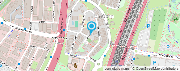 מפת הגעה אל עו"ד יאיר שרון