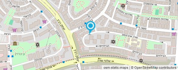 מפת הגעה אל חנה אוריין