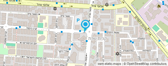 מפת הגעה אל ממתקי יוסף