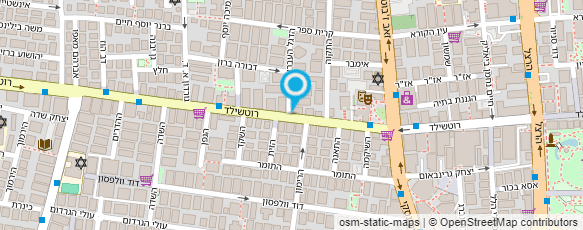 מפת הגעה אל אגת - סטודיו לעיצוב אופנה