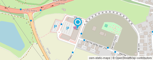 מפת הגעה אל פיצוציה פנינת הביג