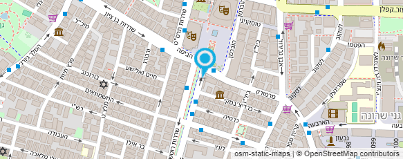 מפת הגעה אל טיה טים סוכנות וייצוג פרסום ואופנה