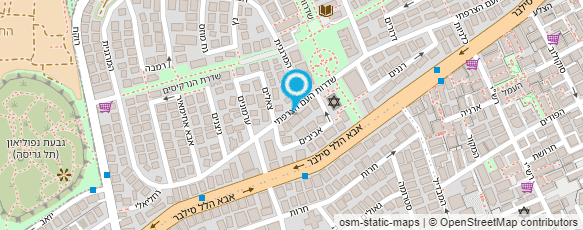 מפת הגעה אל אלירן-מורה לערבית