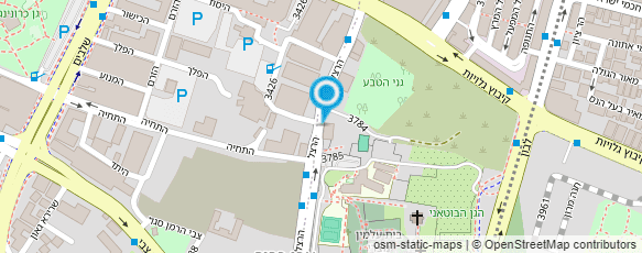 מפת הגעה אל מ.קרן גגונים לרכב