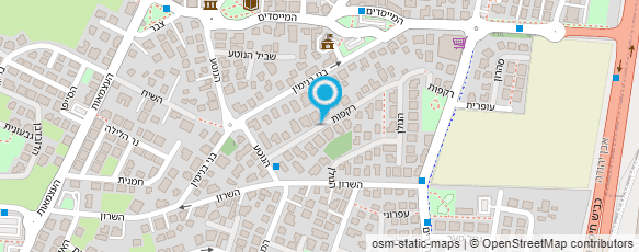 מפת הגעה אל עו"ד רחלי שאול השרוני