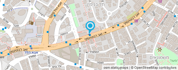 מפת הגעה אל עו"ד עמית שניצר