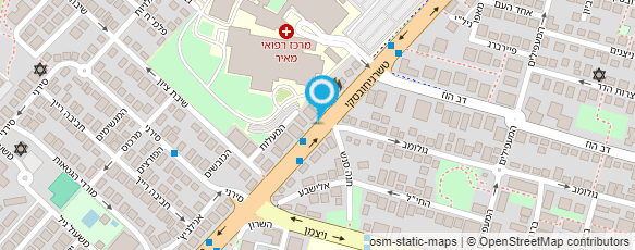 מפת הגעה אל ד"ר מיכאל גוטרמכר