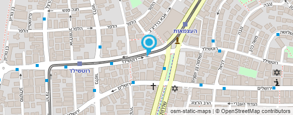 מפת הגעה אל ד"ר טוקוב סולומון