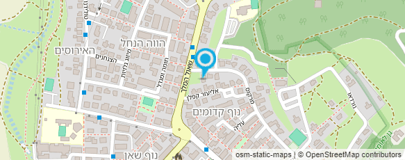 מפת הגעה אל אורה שושן - עובדת סוציאלית