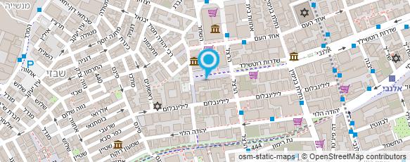 מפת הגעה אל עו"ד סופי לוין