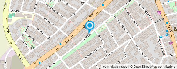 מפת הגעה אל עו"ד דרור נגבי