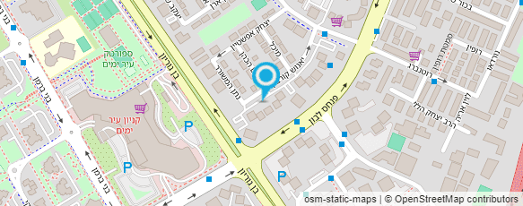 מפת הגעה אל ספיר ספורט sapir sport