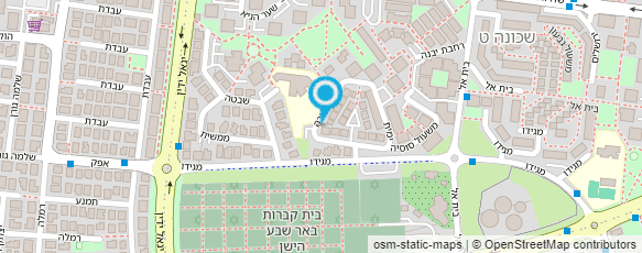 מפת הגעה אל ענת צייטלין