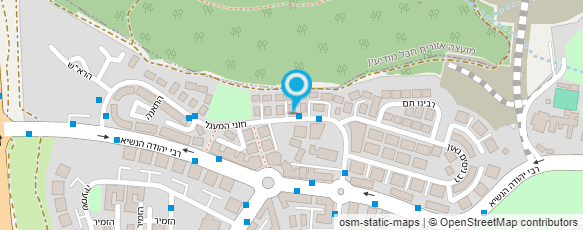 מפת הגעה אל דקלבוים מנחם