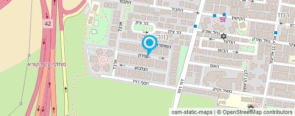 מפת הגעה אל עו"ד חיה שוס