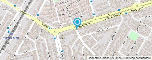 מפת הגעה אל גואש וצעצוע