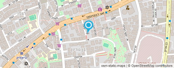 מפת הגעה אל פרופ' לרון צבי מפת הגעה אל פרופ' לרון צבי