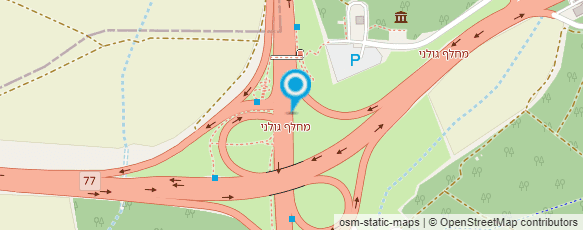 מפת הגעה אל משטחי גולני משטחי הצפון