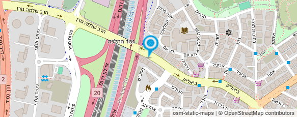 מפת הגעה אל עו"ד יוסף פוקס