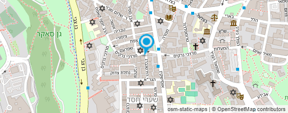 מפת הגעה אל אילנה אגמון מרטין