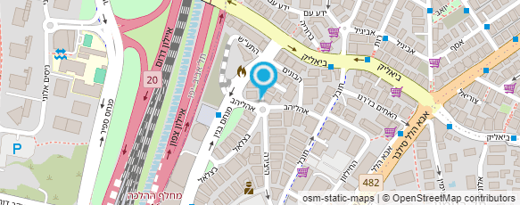 מפת הגעה אל עו"ד חמד רון